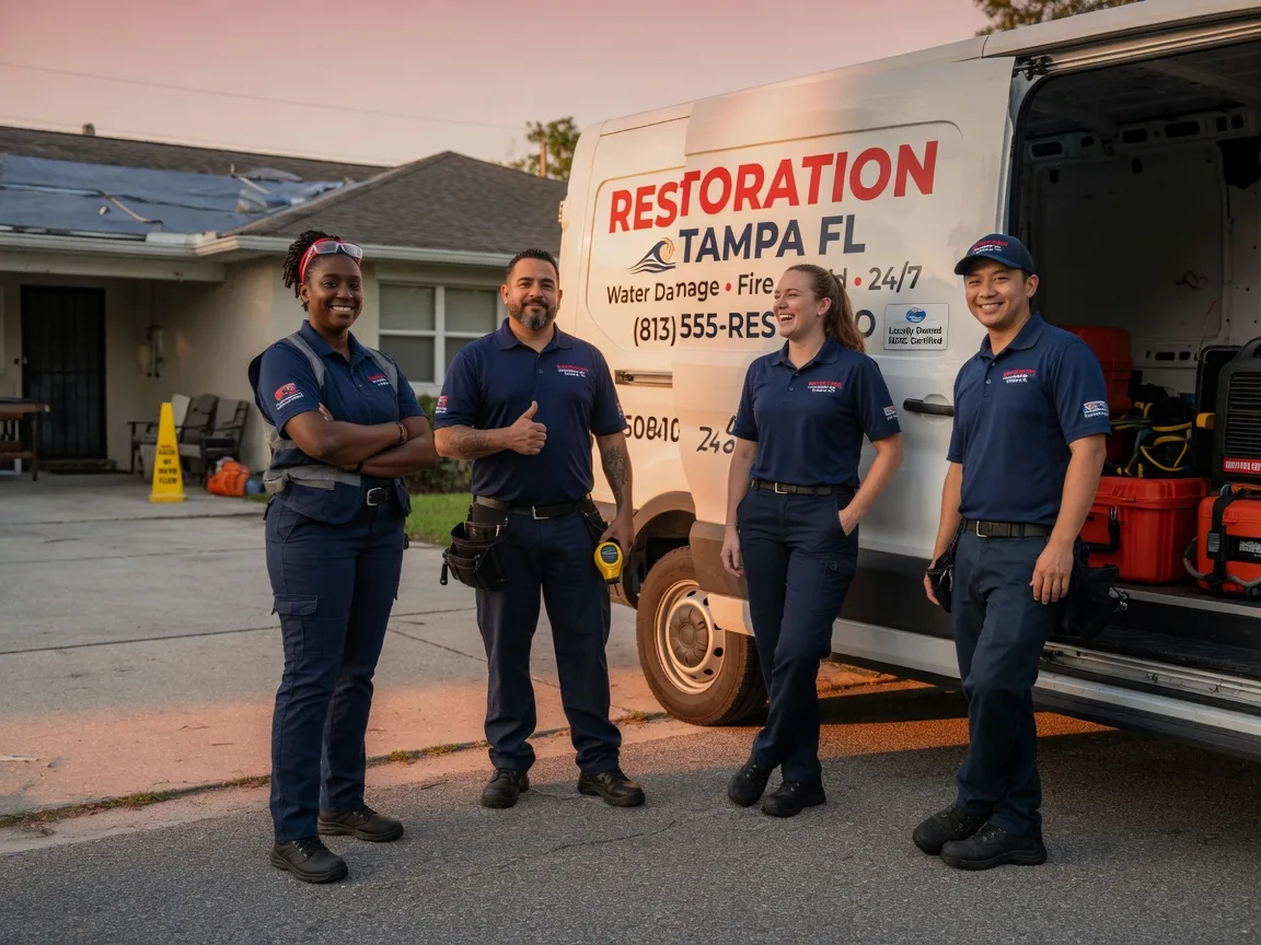 Water Damage Restoration company in The Plains, OH