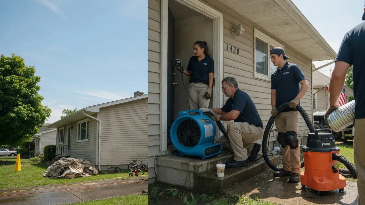 Water Damage Restoration in The Plains, OH near me